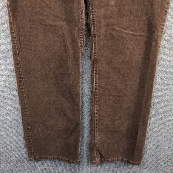 Charter Club Women's Corduroy Jeans Brown Plus Size 14 5-Pocket - Picture 4 of 10